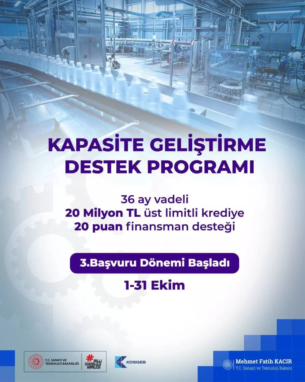 KOSGEB\'den KOBİ\'lere Yeni Destek Dönemi