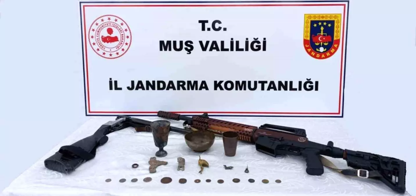 Muş\'ta Tarihi Eser Operasyonu