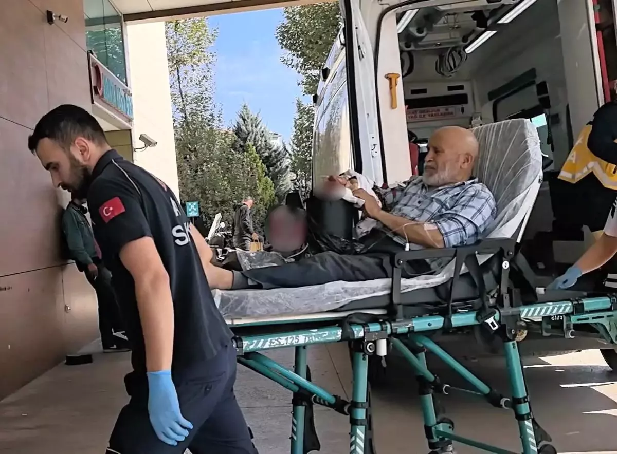 İnegöl\'de Spiralle Kaza: Yaşlı Adam Yaralandı