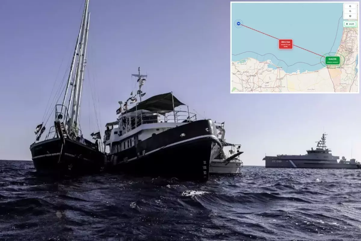Gazze filosu riskli bölgeye girdi! İsrail\'den "Gemileri batıracağız" tehdidi