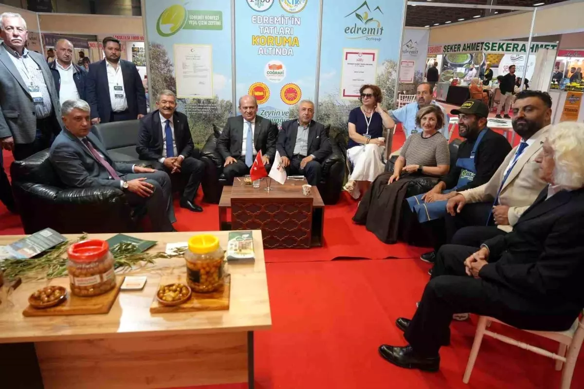 Edremit Ticaret Odası, Van Gurme ve Gastronomi Fuarı\'nda Zeytinyağını Tanıttı