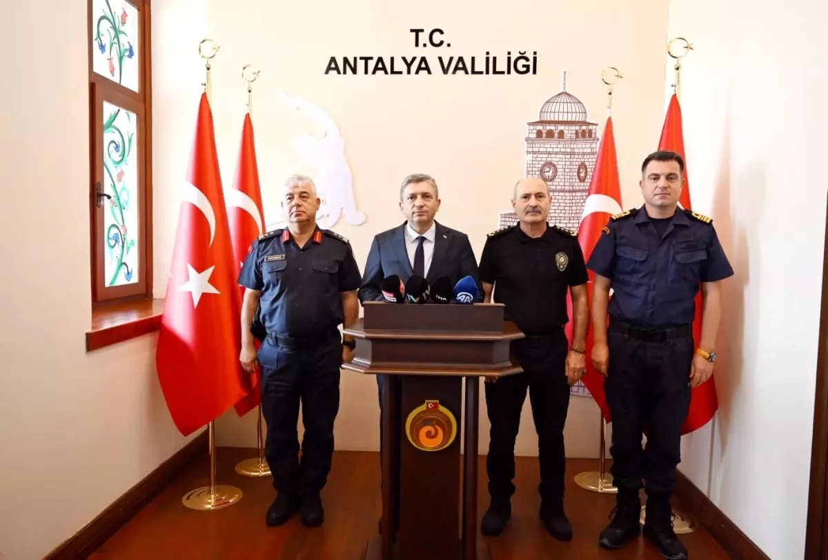 Antalya\'da Eylül Asayiş Raporu