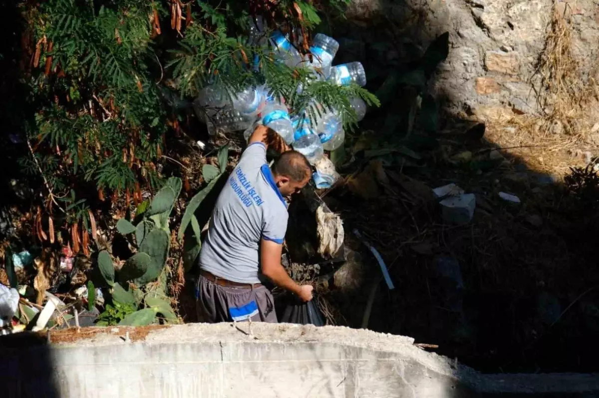 Bodrum Belediyesi\'nden Taşkın Önlemleri için Yoğun Temizlik Çalışmaları