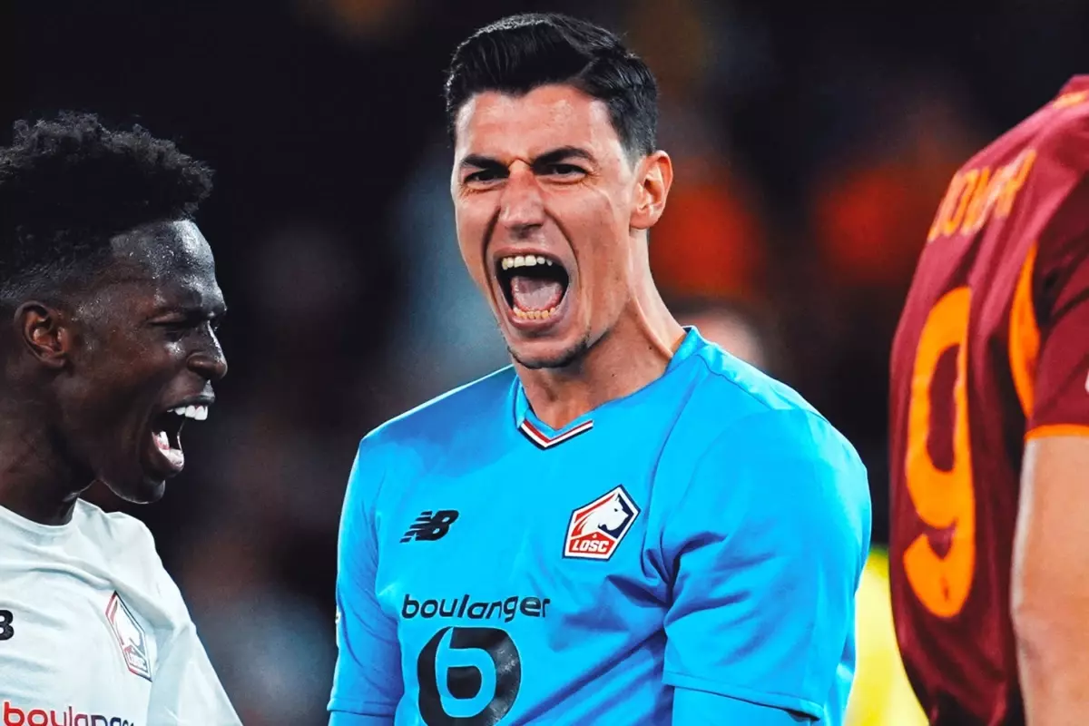 Berke Özer üst üste 3 penaltı kurtardı, Lille Roma\'yı tek golle yendi