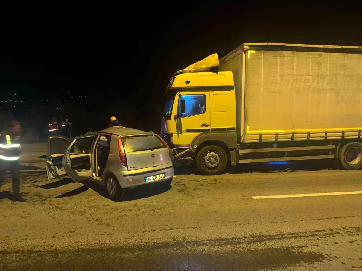 Bolu\'da Trafik Kazası: Sürücü Hayatını Kaybetti