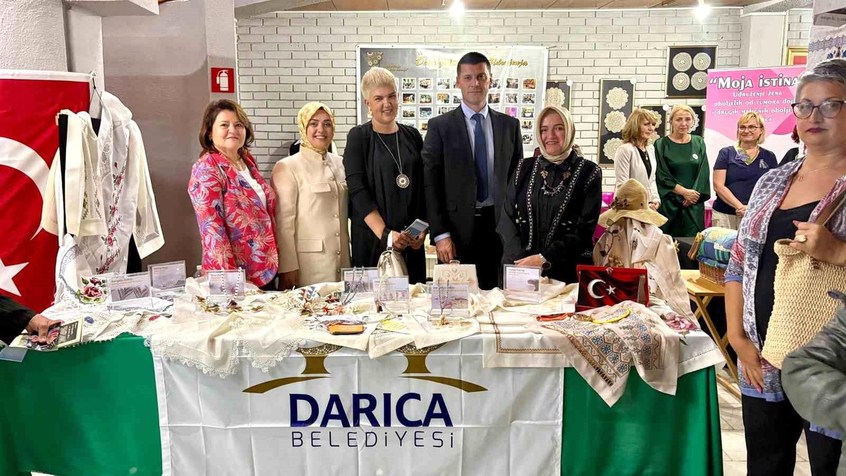 Darıca Belediyesi, Bosna Hersek\'te Kadın Sanatları Festivaline Katıldı