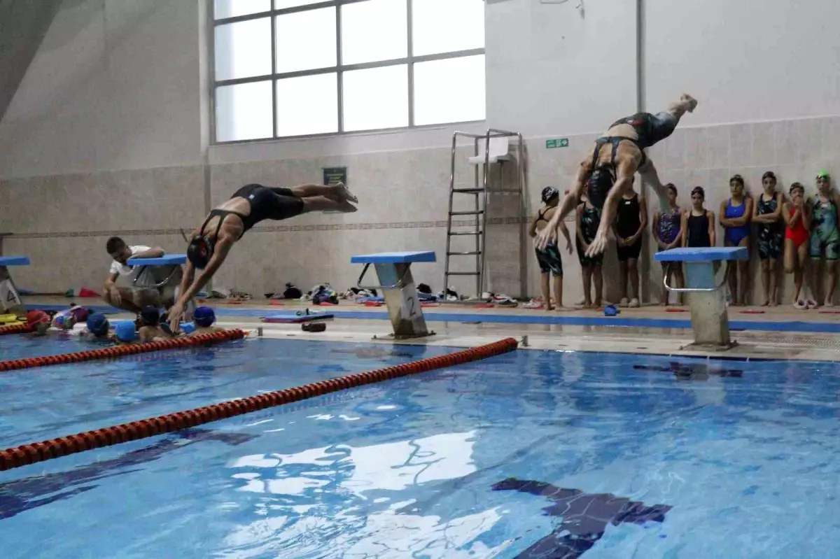 Düzce Belediyesi Spor Akademisi Yüzme Takımı, Milli Takım Seçmeleri İçin Hazırlanıyor