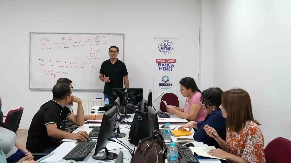 Elazığ\'da Ücretsiz Mesleki Eğitim Kurslarına Yoğun İlgi