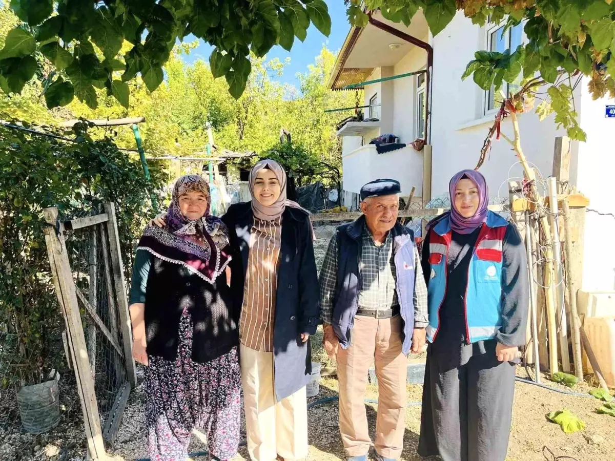 Kaymakam Kılıç\'tan Yaşlılara Ziyaret
