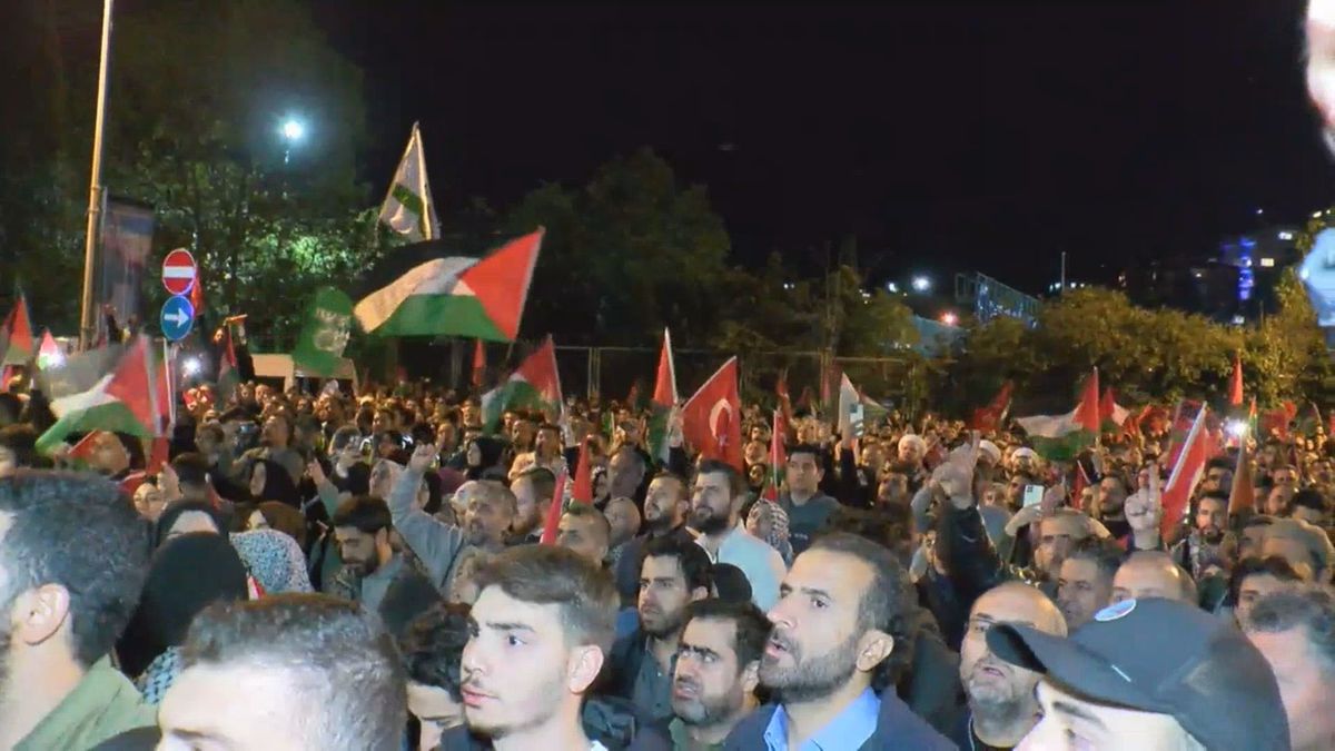 Sumud Filosu\'na Müdahale Protesto Edildi