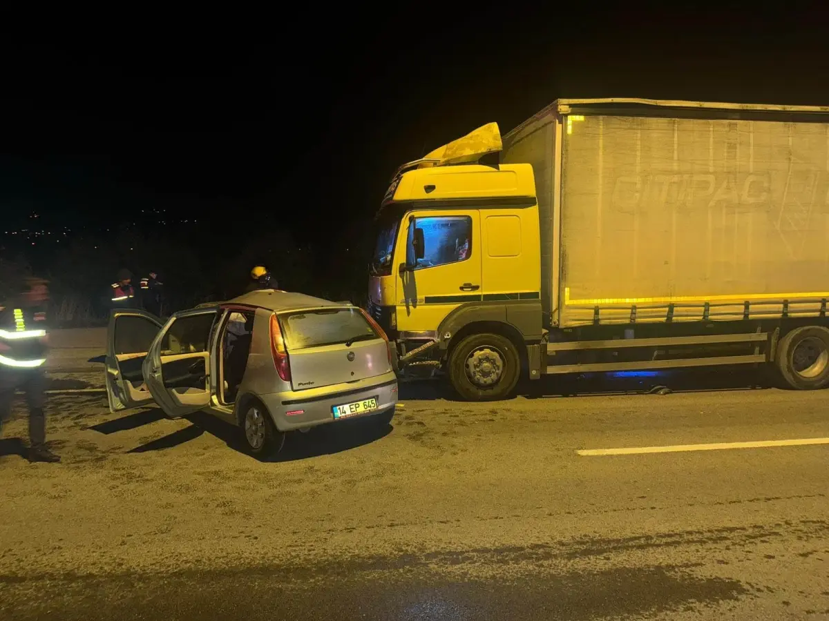 Bolu\'da Trafik Kazası: Mesut Ekel Hayatını Kaybetti