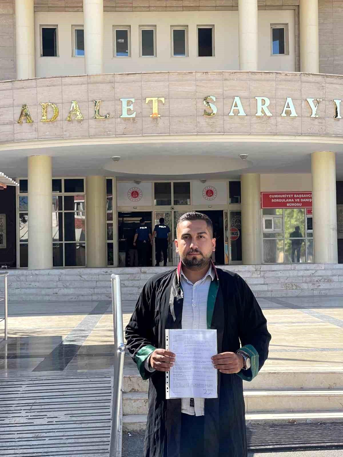 İsrail\'e Şanlıurfa\'dan Suç Duyurusu