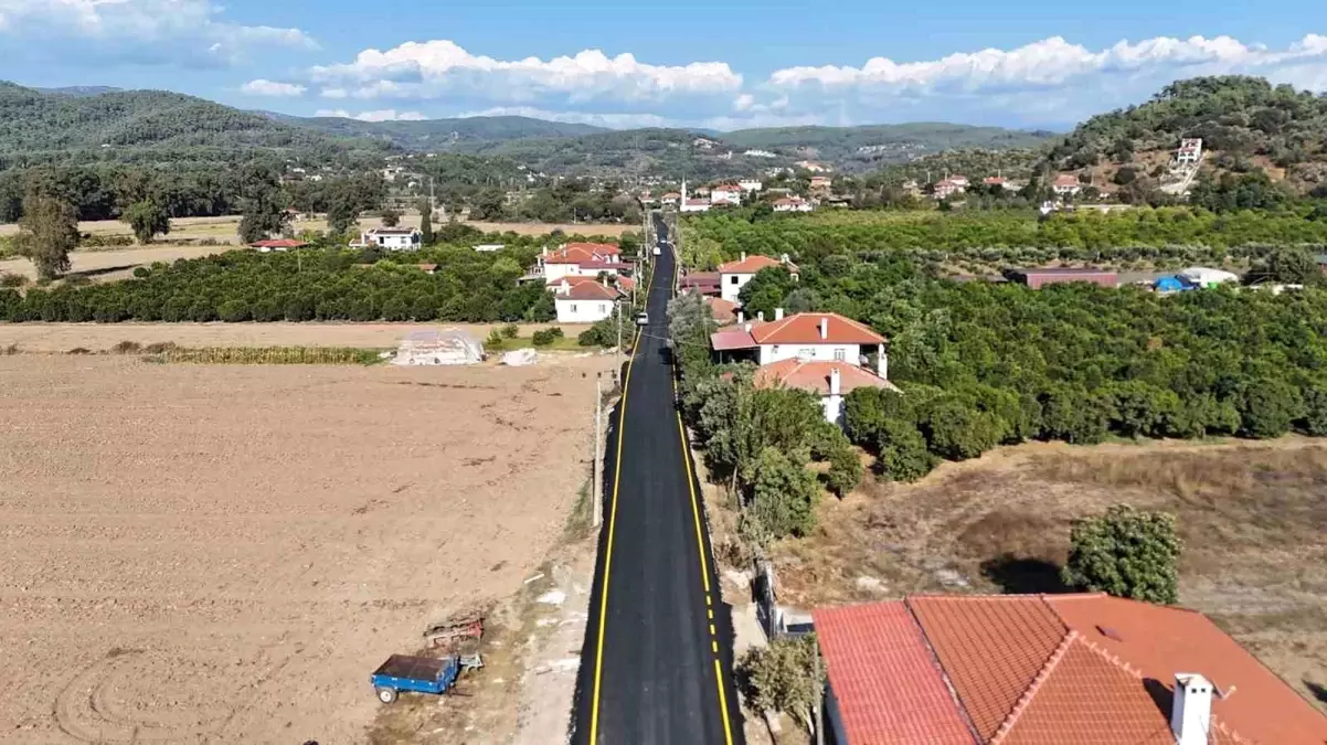 Muğla\'nın Ula ilçesinde yol yenileme çalışmaları tamamlandı