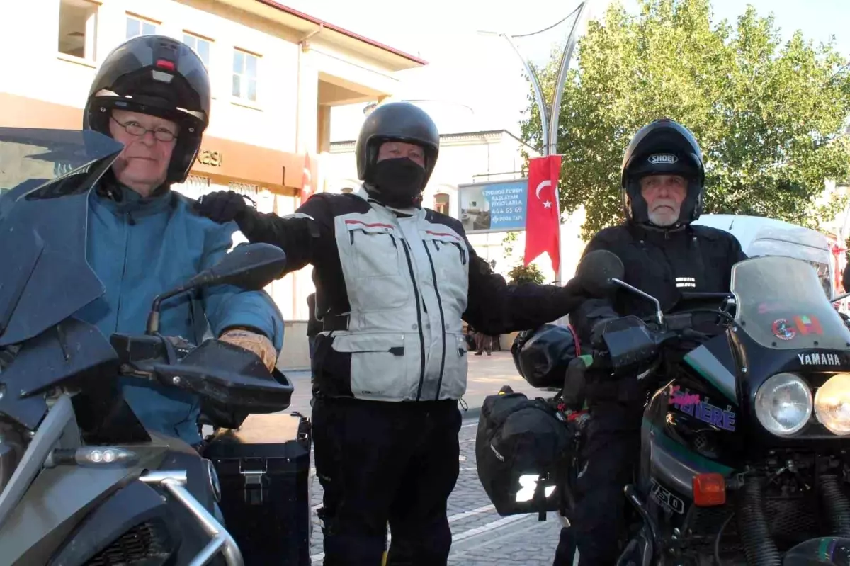 İsviçreli Motorcular Bayburt\'u Keşfetti