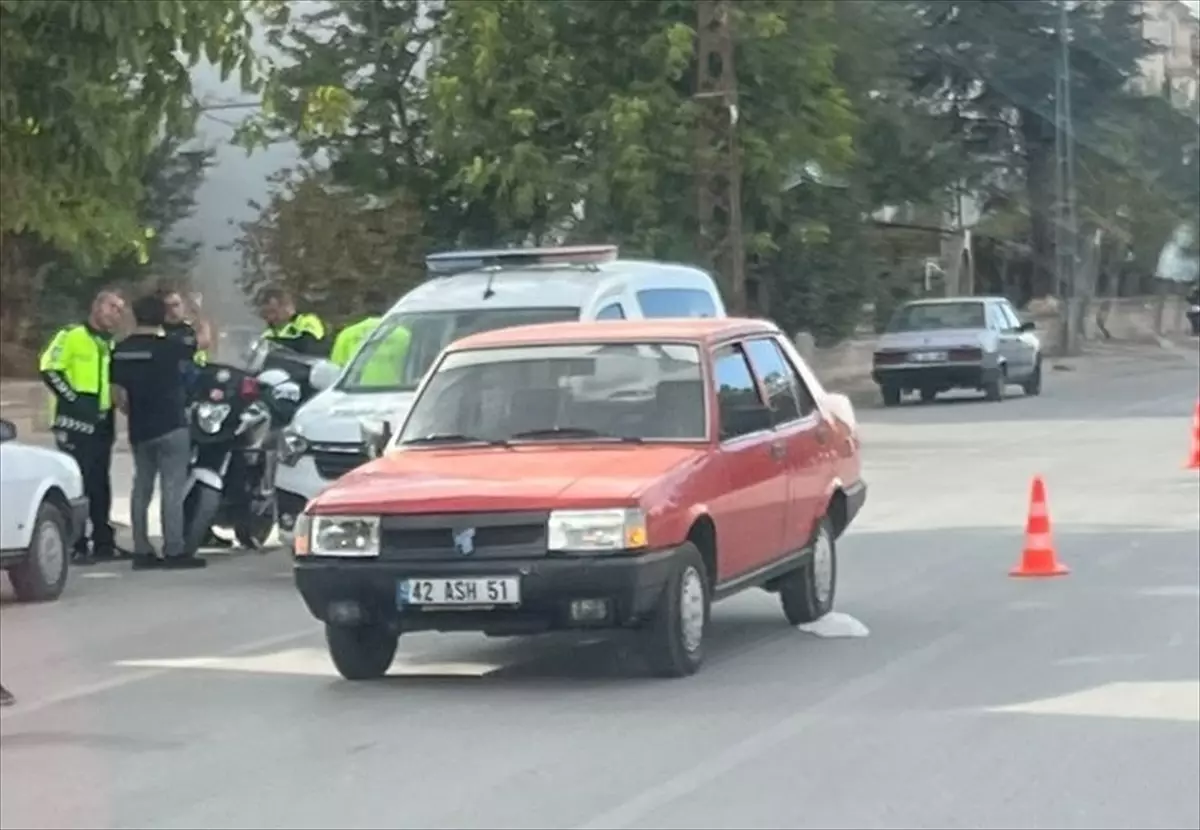 Beyşehir\'de Çocuk Trafik Kazası