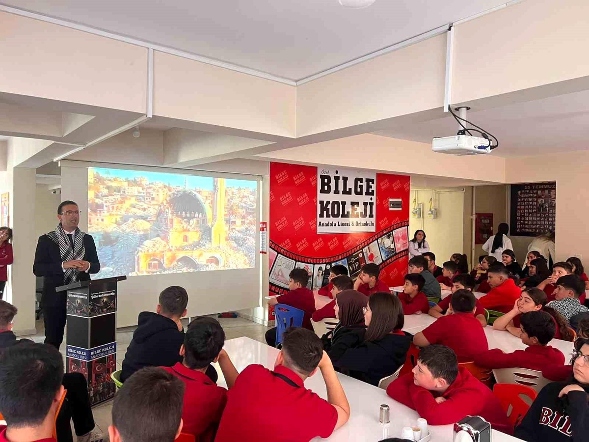Özel Bilge Koleji\'nden Filistin İçin Dayanışma