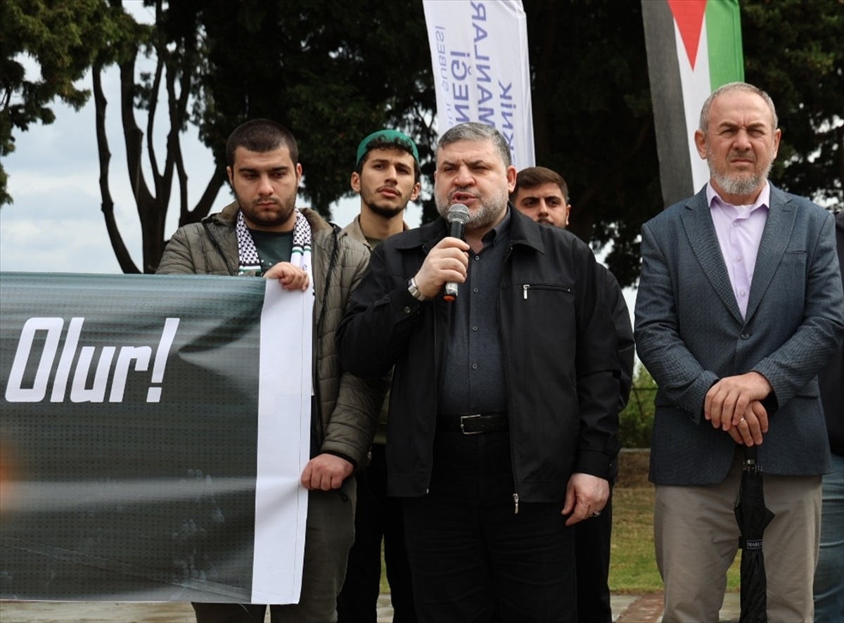 İZÜ Öğrencilerinden İsrail\'e Protesto
