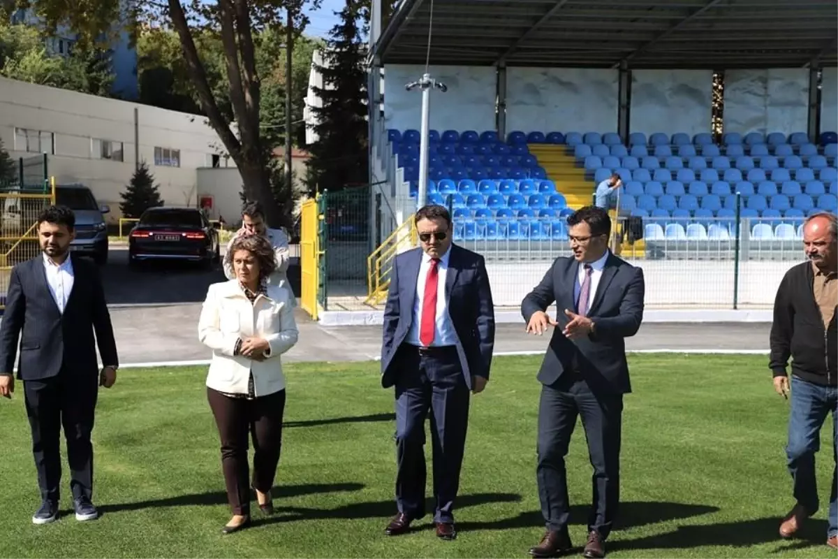 Vali Işın\'dan Spor Tesislerine Ziyaret