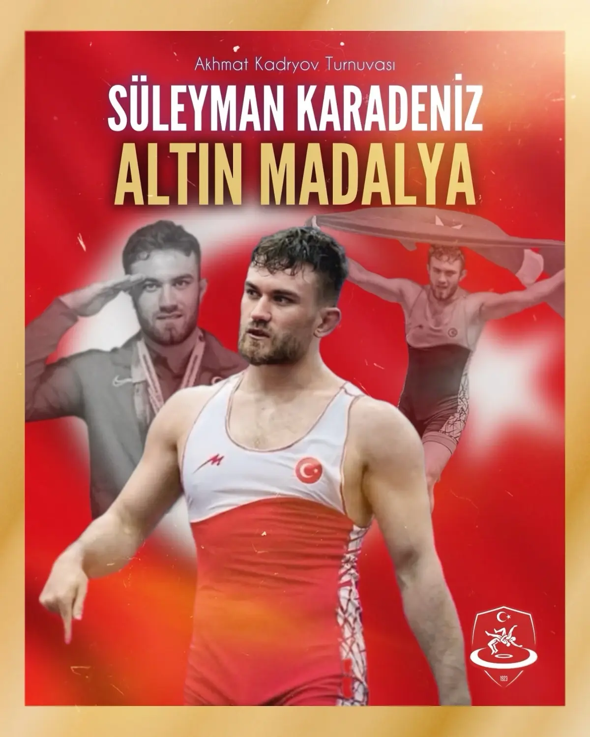 Süleyman Karadeniz Altın Madalya Kazandı