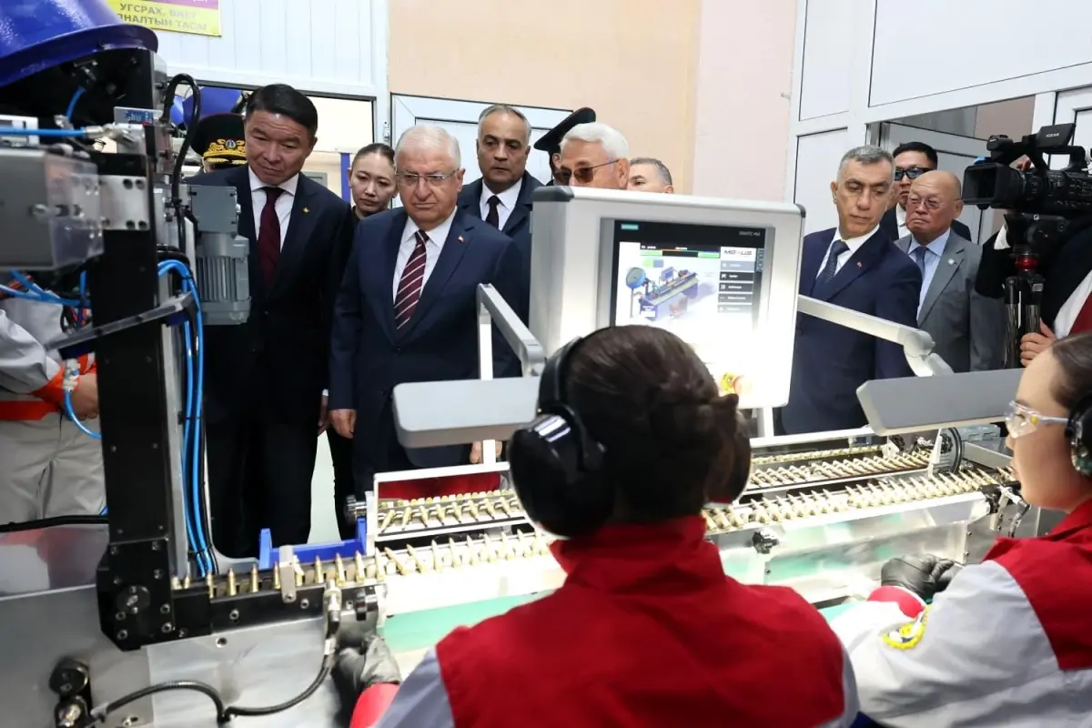 Güler ve Batlut, MKE Fişek Hattı Açılışında Buluştu