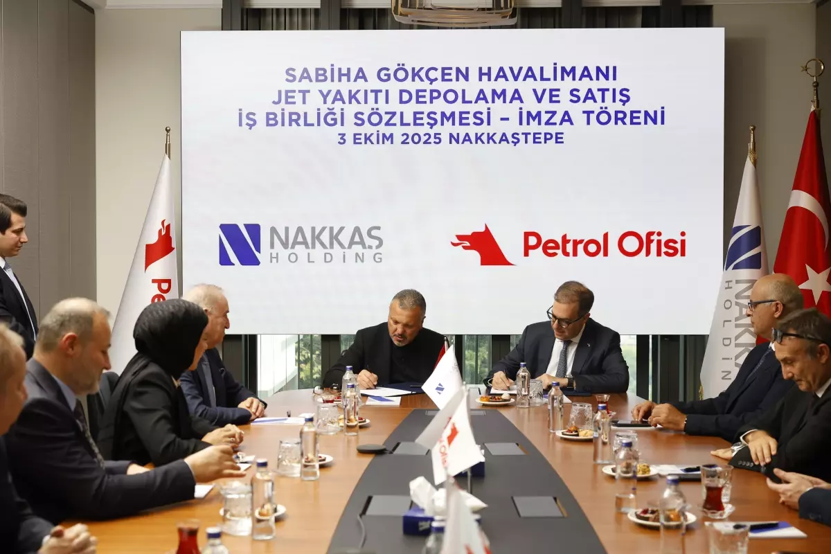 Sabiha Gökçen\'e Yeni Jet Yakıtı Tesisi