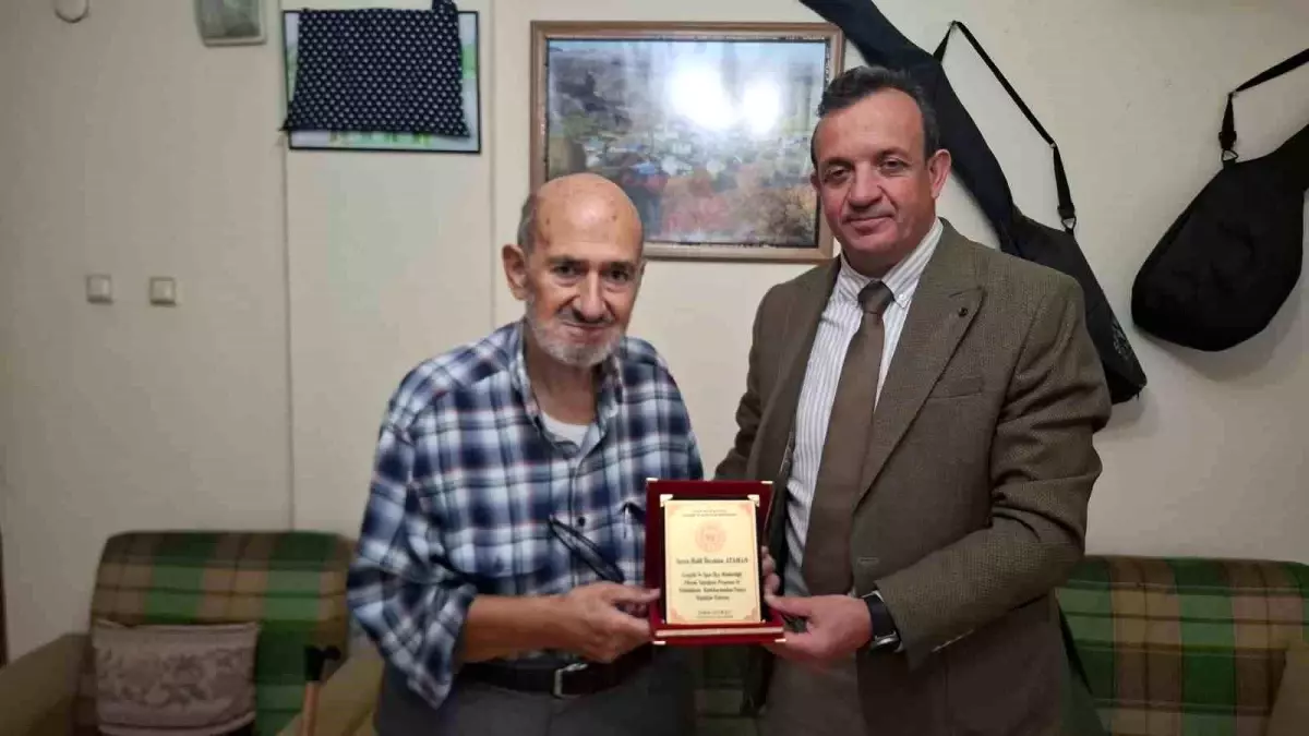 Kültürel Mirası Yaşatmak İçin Plaket Töreni