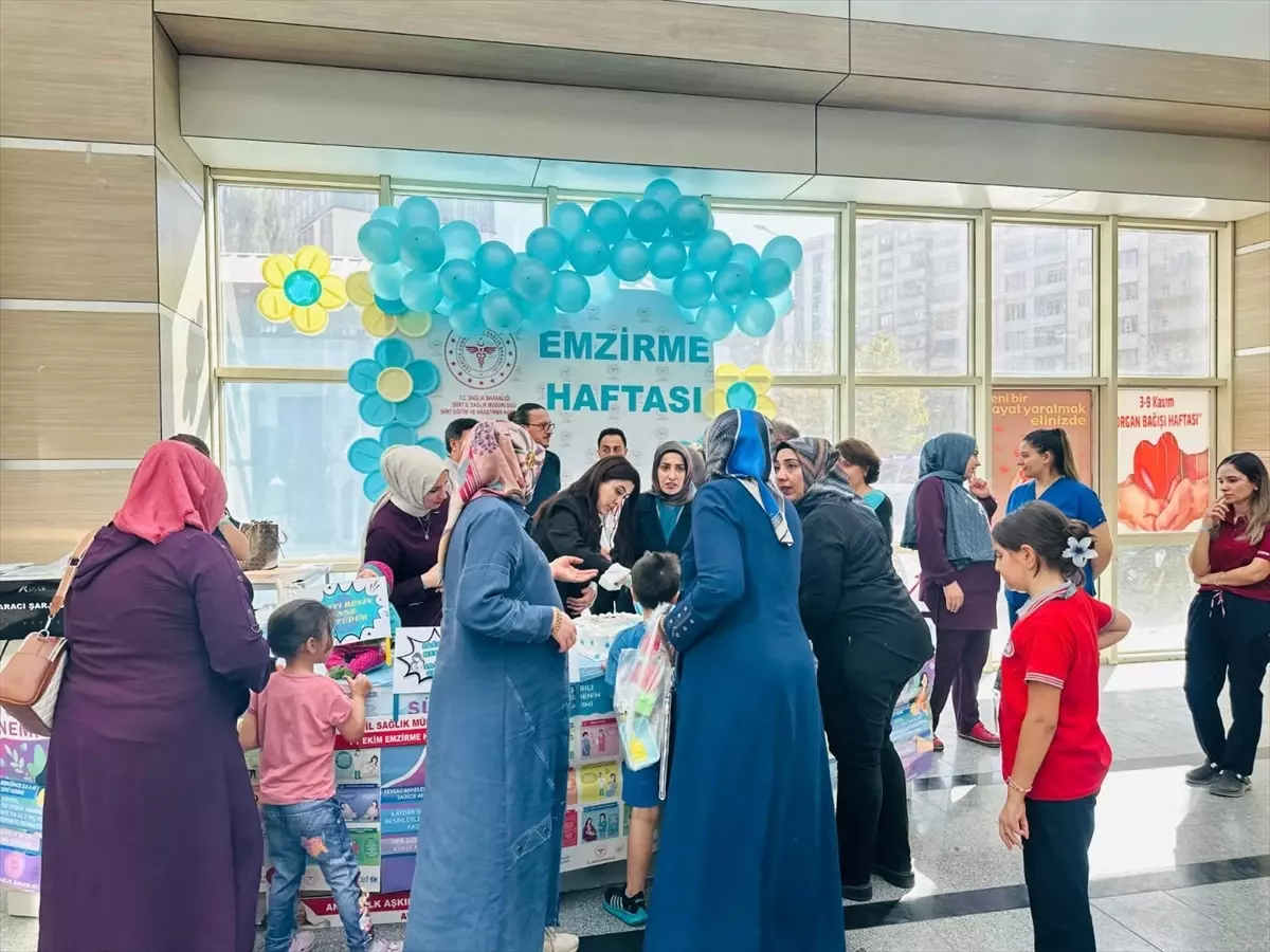 Emzirme Haftası Etkinliği Siirt\'te Yapıldı
