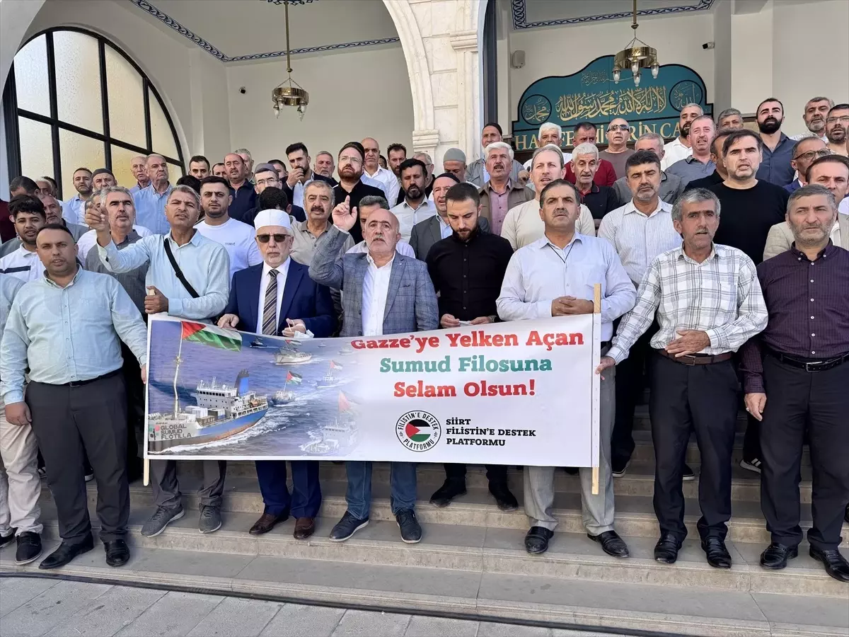 Sumud Filosu\'na Destek Eylemleri