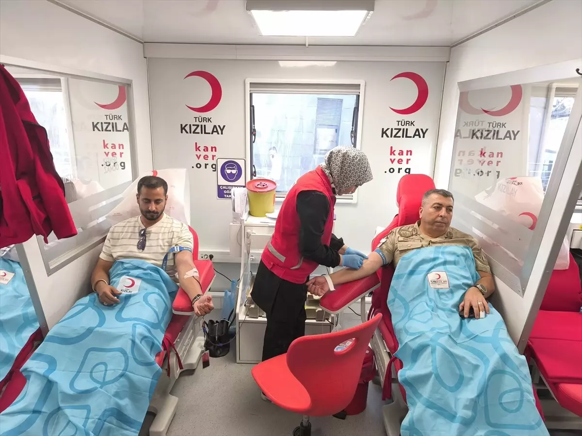 Solhan\'da Kan Bağışı Kampanyası