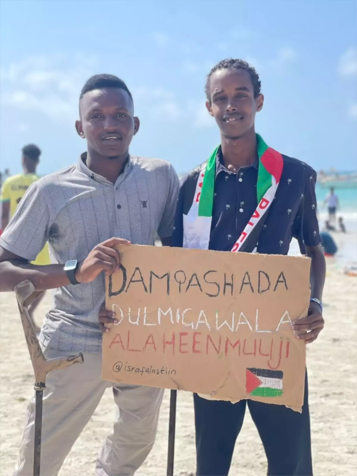 Mogadişu\'da Filistin\'e Destek Gösterisi
