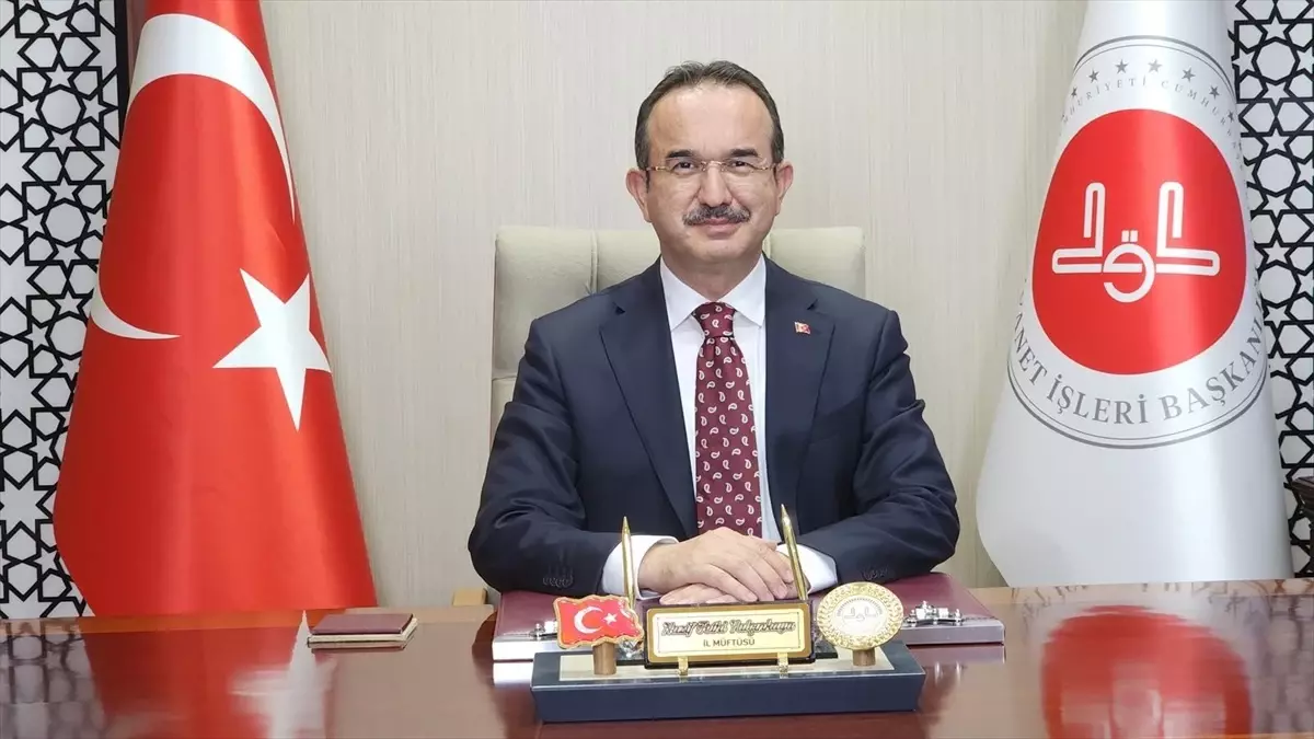 Antalya Müftüsü Nazif Fethi Yalçınkaya, Yönetim Hizmetleri Genel Müdürü olarak atandı