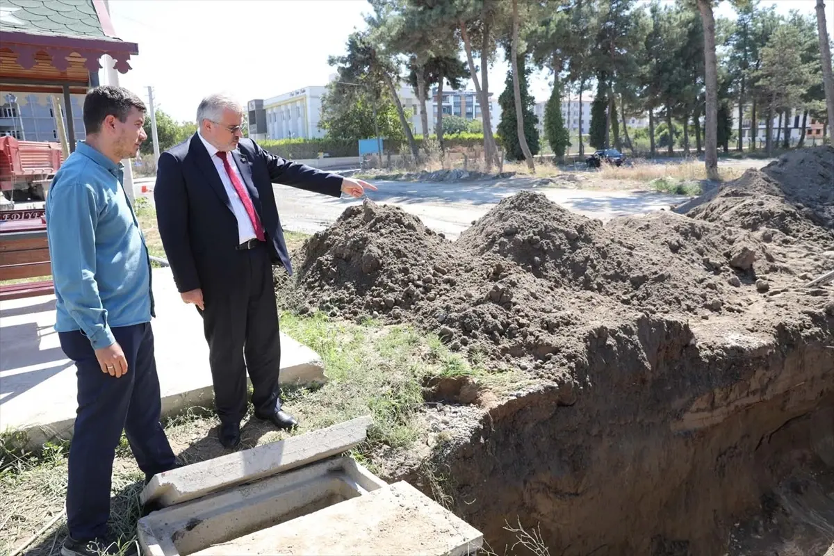 Bafra\'da Millet Camisi İnşaatı Devam Ediyor