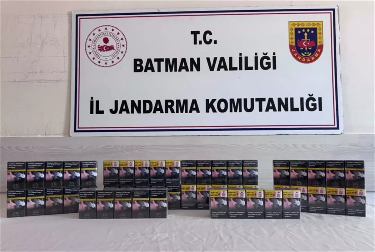 Hasankeyf\'te Kaçakçılık Operasyonu