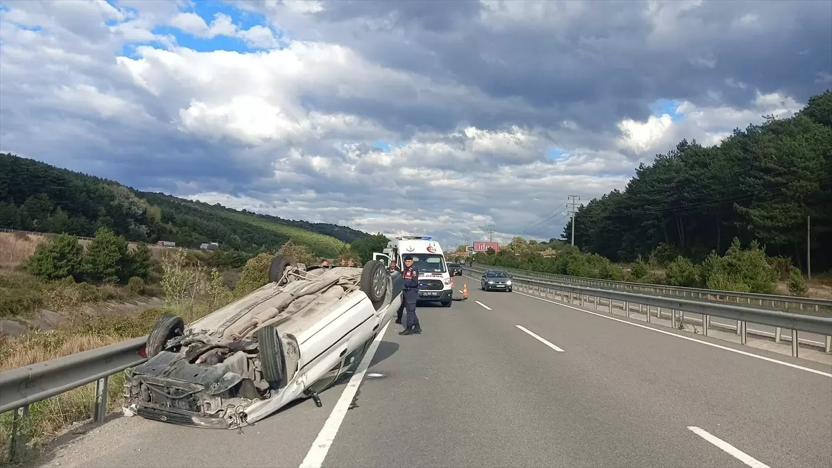 Bolu\'da Trafik Kazası: 2 Yaralı