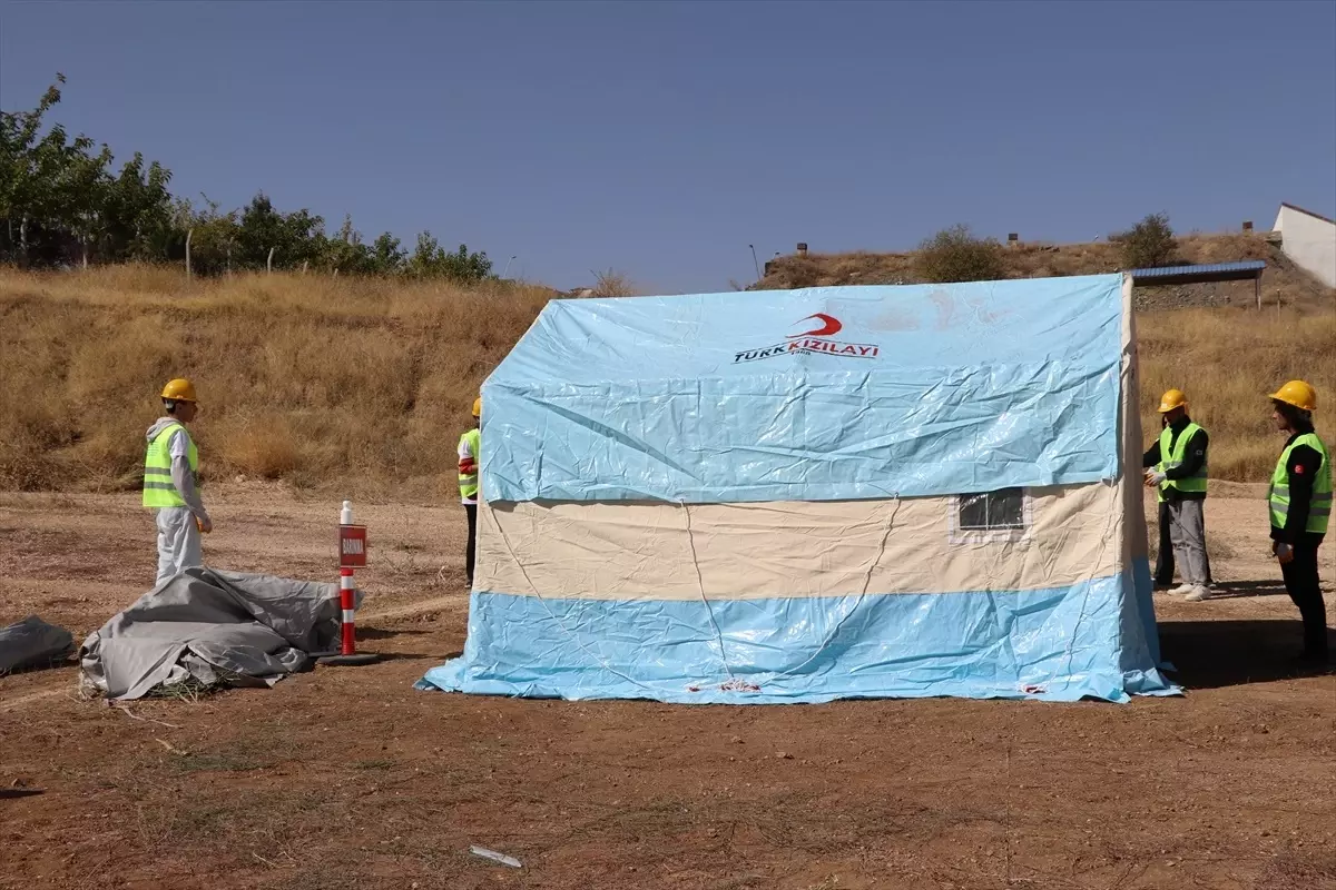 Elazığ\'da Deprem Tatbikatı Gerçekleştirildi