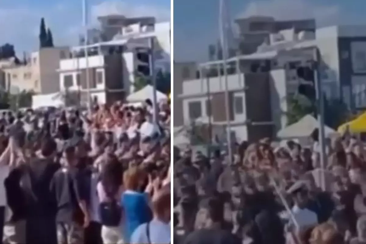 Güney Kıbrıs Rum Yönetimi\'nden büyük provokasyon! Komandoların attığı slogan olay