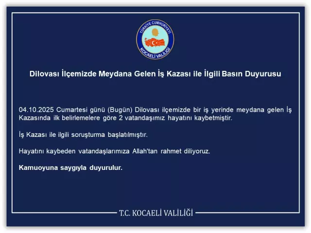 Kimya fabrikasında bir garip olay! 2 işçi öldü, valilik 'patlama' iddiasını yalanladı