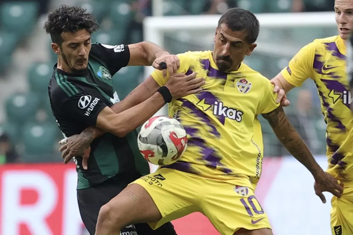 Kocaelispor, Süper Lig\'de ilk kez kazandı