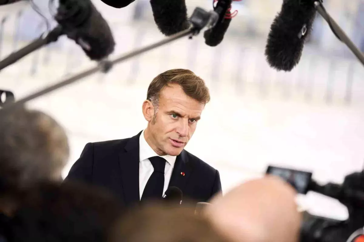 Macron: Gazze\'de Ateşkes Artık Mümkün