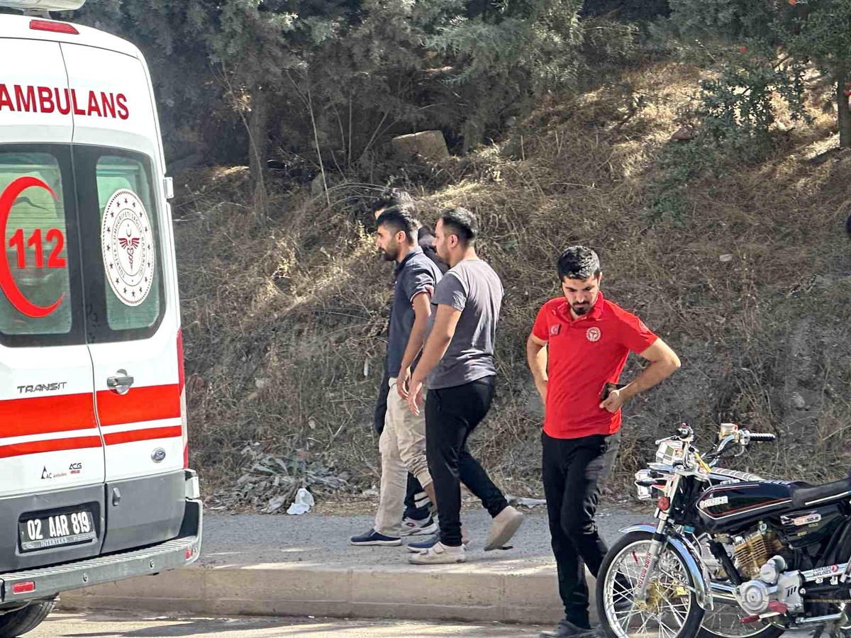 Adıyaman\'da Motosiklet Kazası