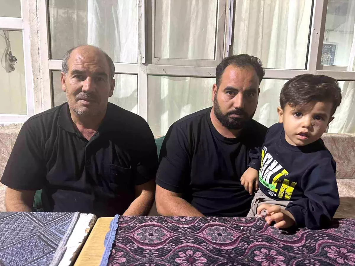 Şanlıurfa\'da Yorgun Mermiyle Yaralanan Çocuk