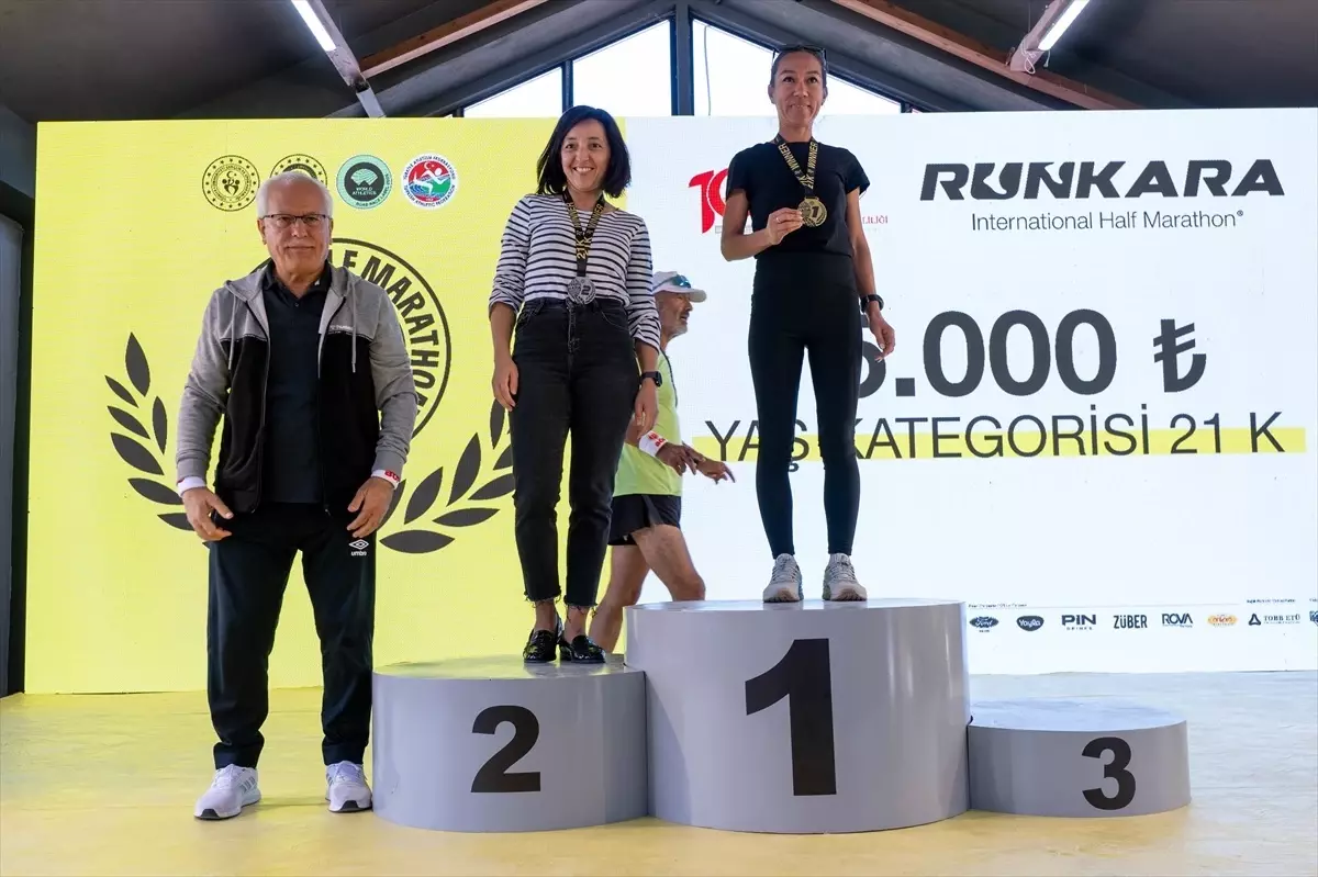 3. Runkara Yarı Maratonu\'nda Zaferler Paylaşıldı