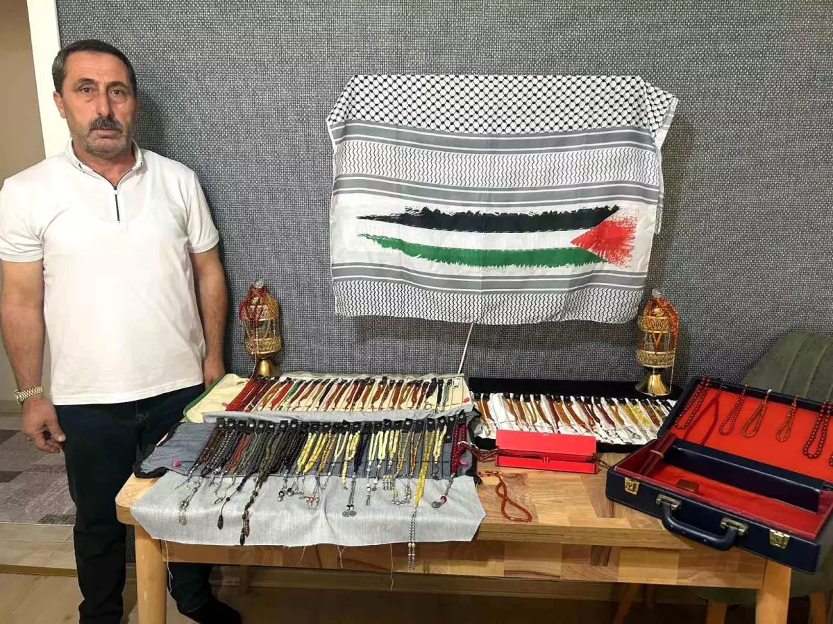Tespih Koleksiyonu Gazze\'ye Destek İçin Satışta