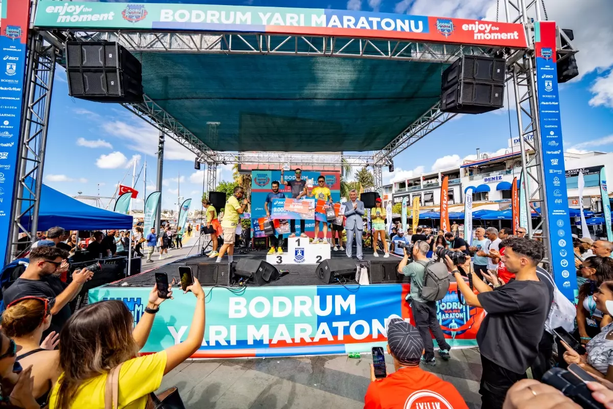 Bodrum Yarı Maratonu 2025\'te Coşkuyla Gerçekleşti
