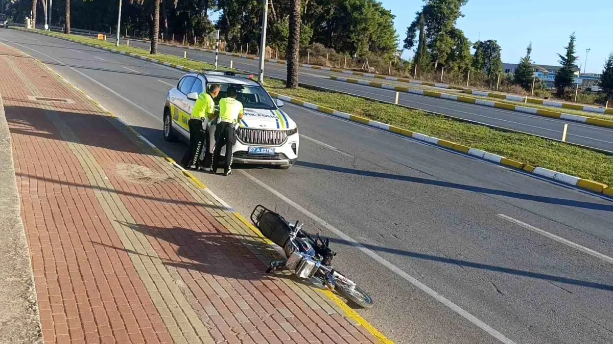 Motosikletli kaçışta kaza: 42 bin TL ceza