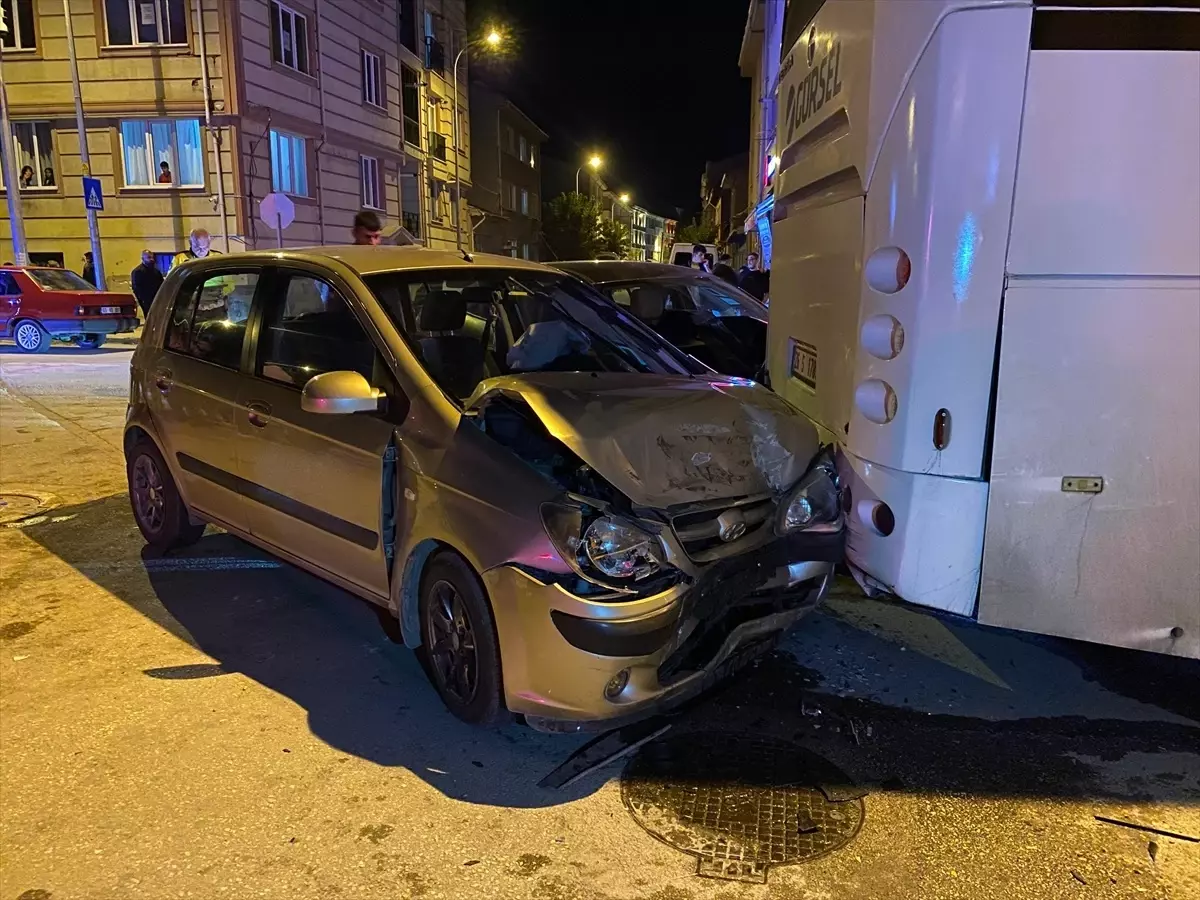 Eskişehir\'de Trafik Kazası: 1 Yaralı