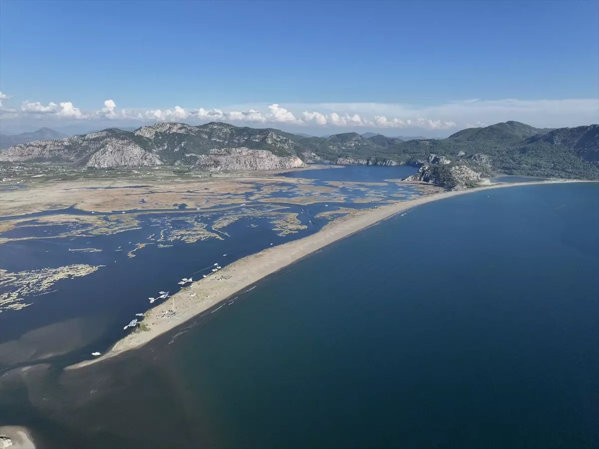 Dalyan Kanalı\'nda Ekim Hareketliliği