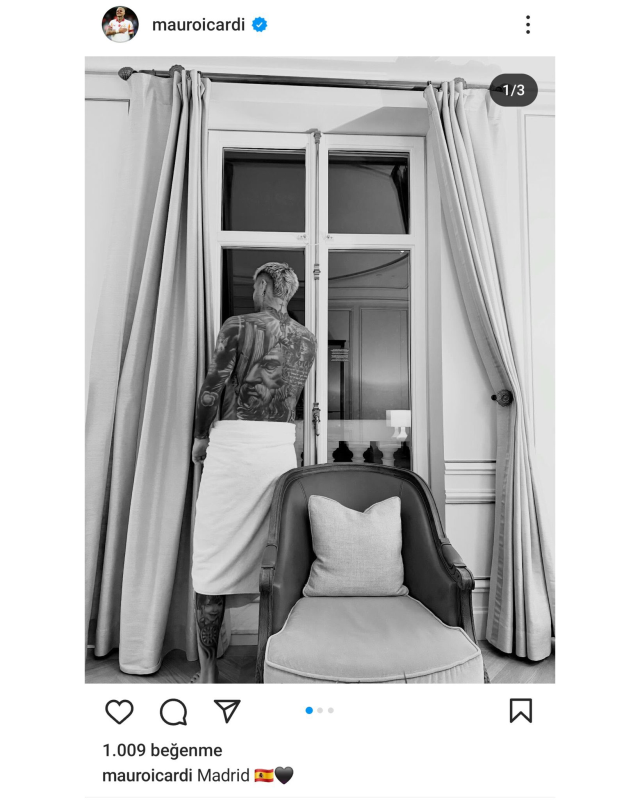 Mauro Icardi'den kriz çıkaran paylaşım