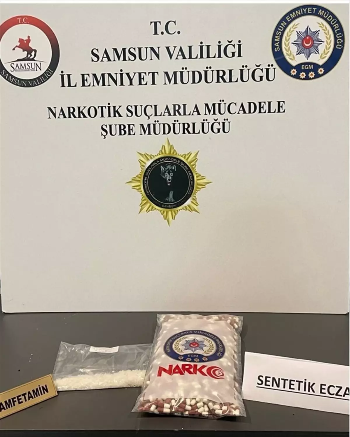 Samsun\'da Narkotik Operasyonu: 10 Gözaltı