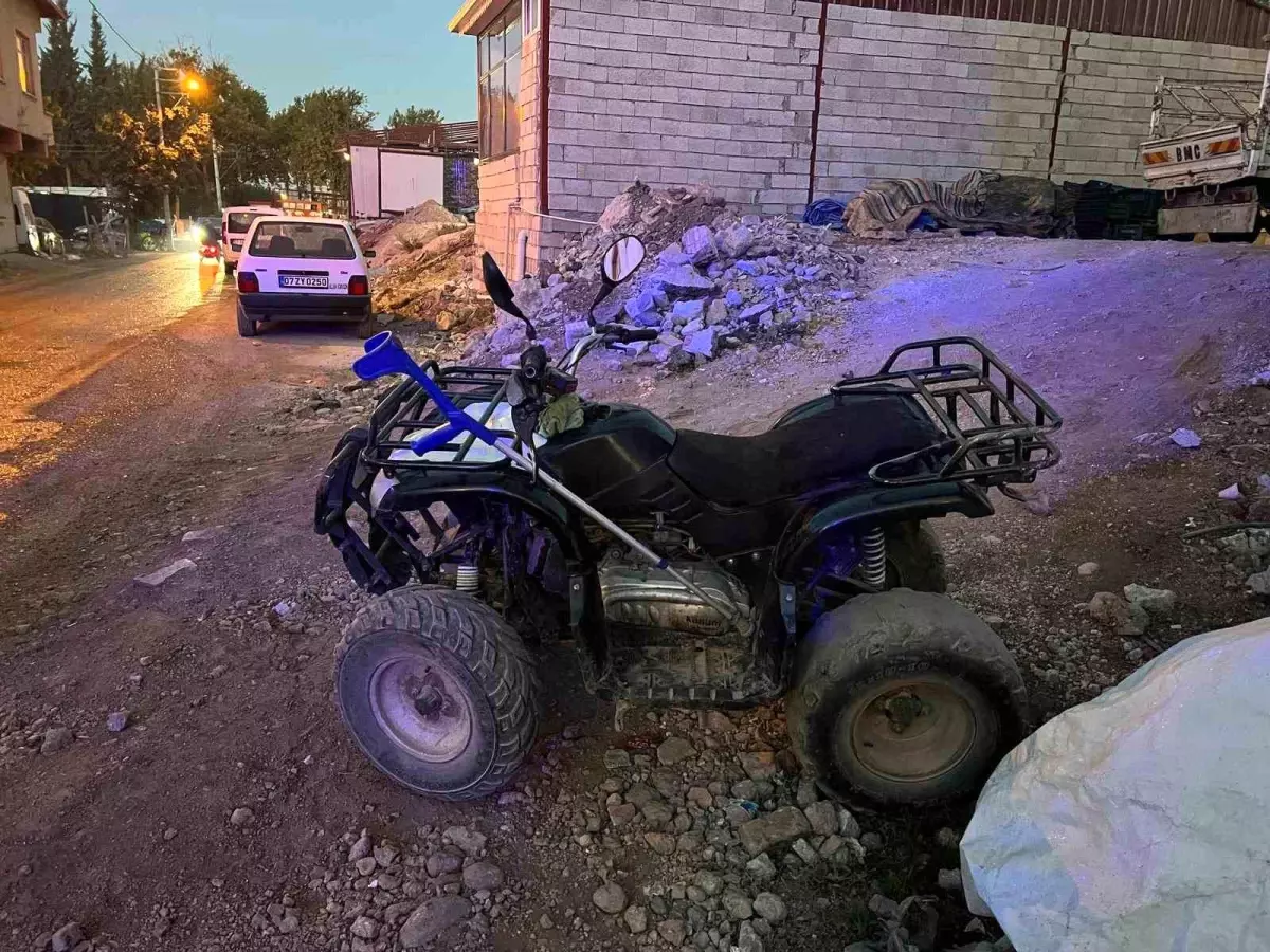 Gölbaşı\'nda ATV Devrildi: 1 Yaralı